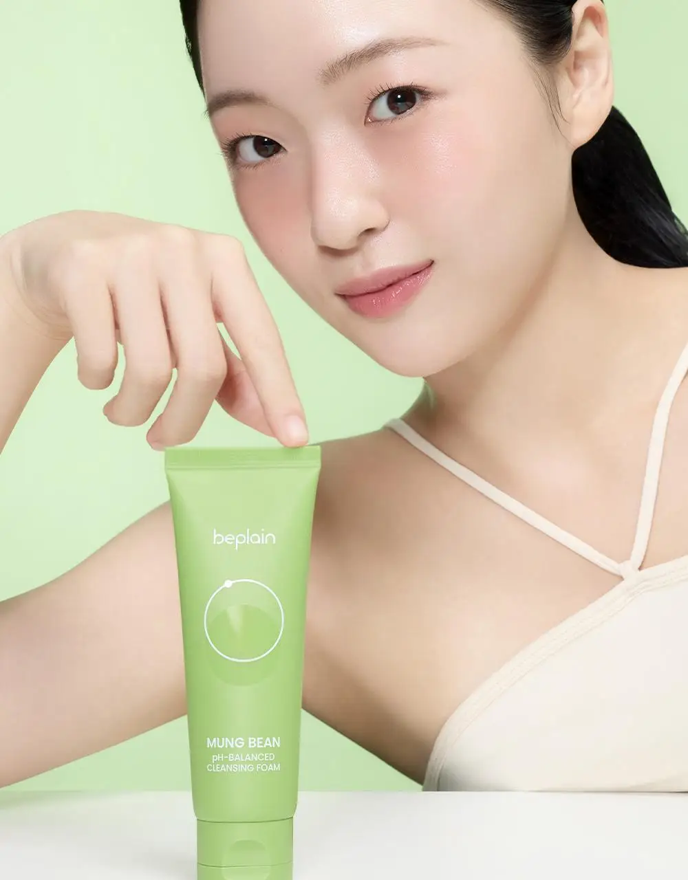[말끔모공듀오]비플레인 녹두 더블 클렌징 세트 (폼 160ml+오일 200ml) 상세페이지 10